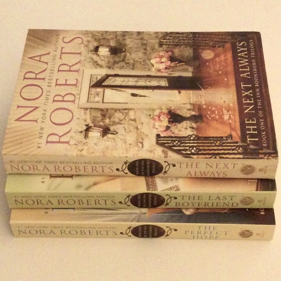 Nora Roberts - The Inn Boonsboro Trilogy Paperback Books - Picture 1 of 7